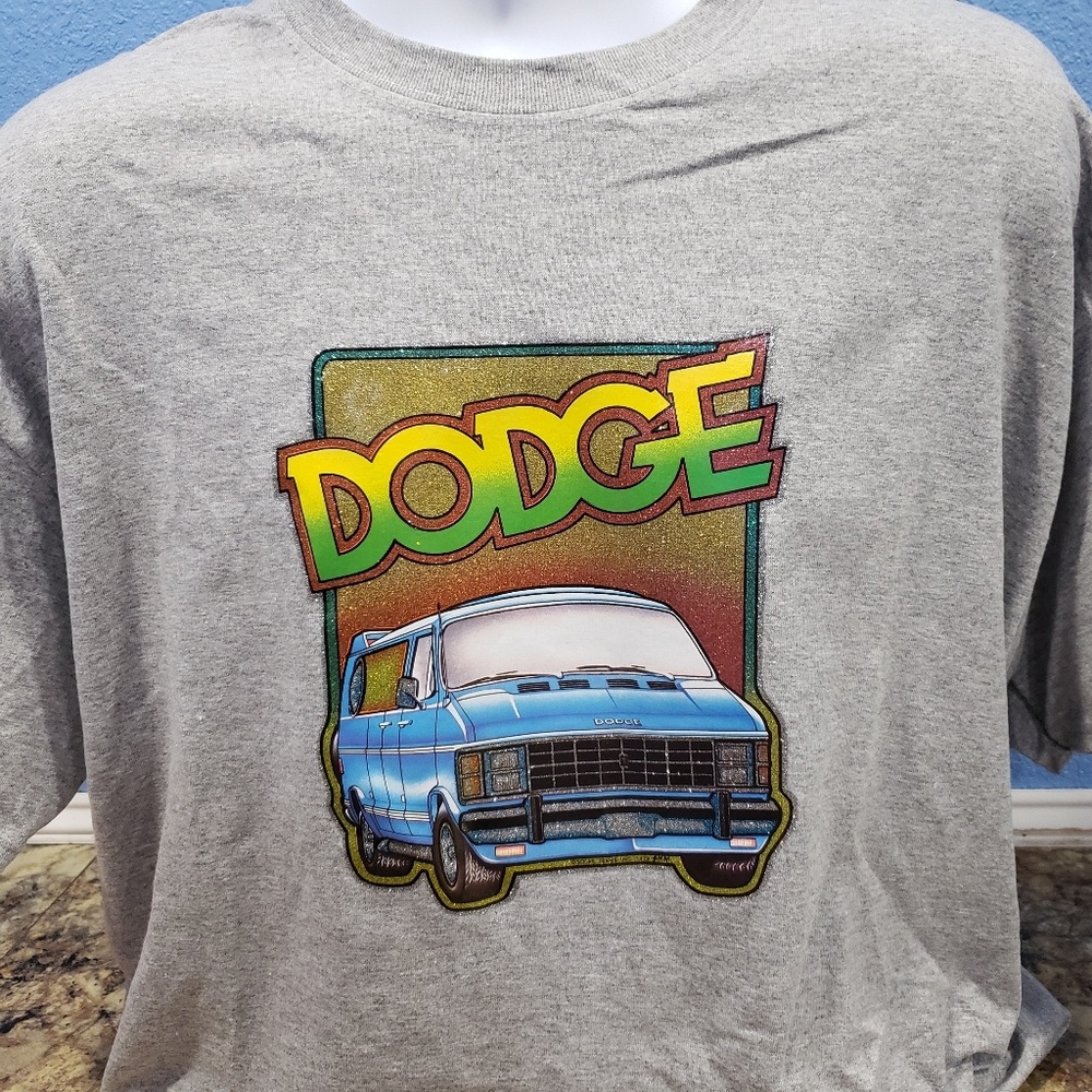 Vintage 70's Dodge Transfer tee